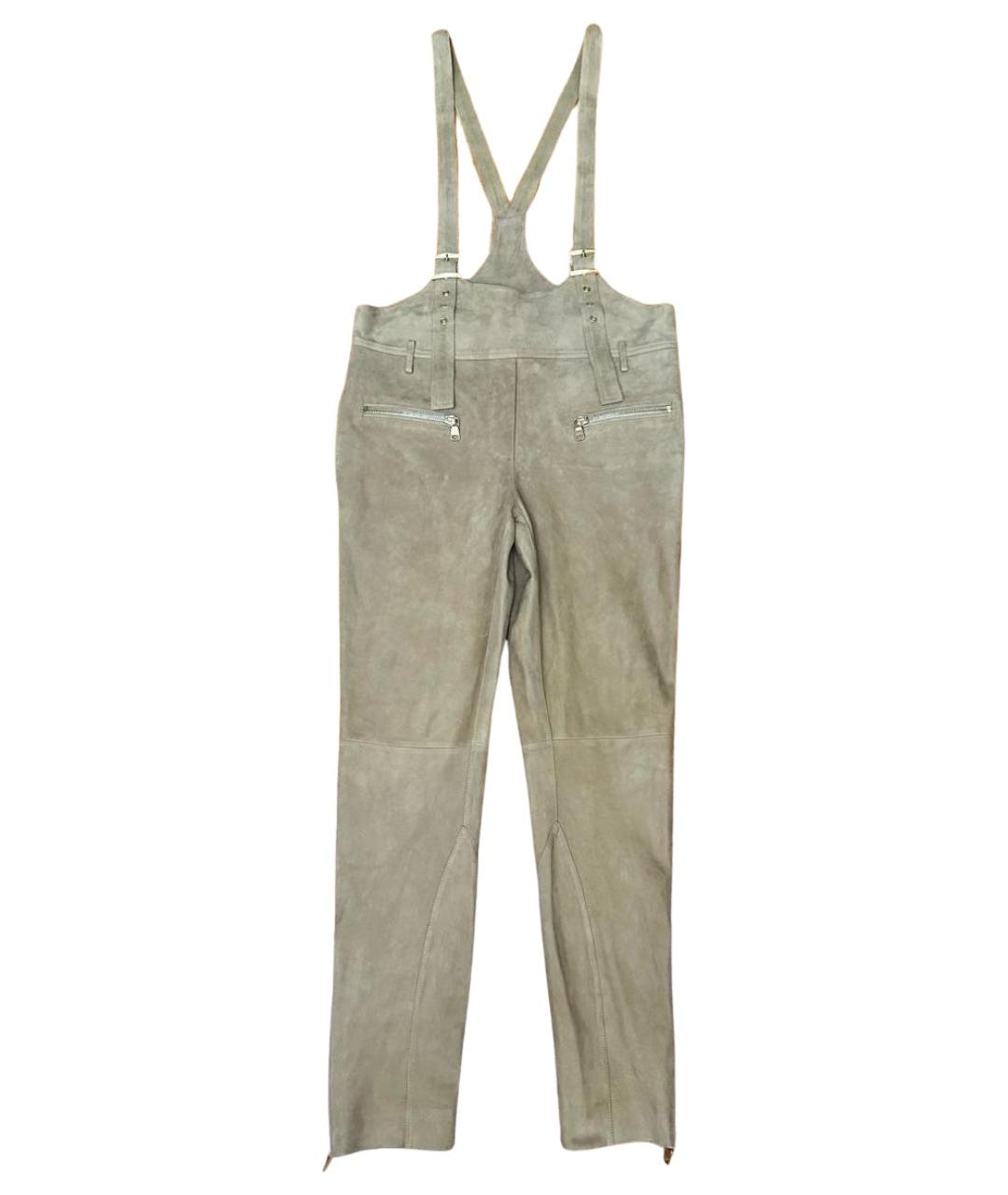 EMILIO PUCCI Бежевый замшевый комбинезон, фото 1