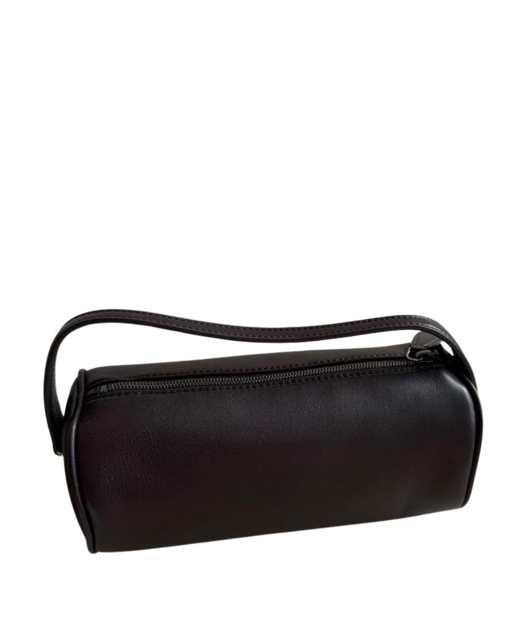 THE ROW Коричневая кожаная сумка с короткими ручками, фото 1