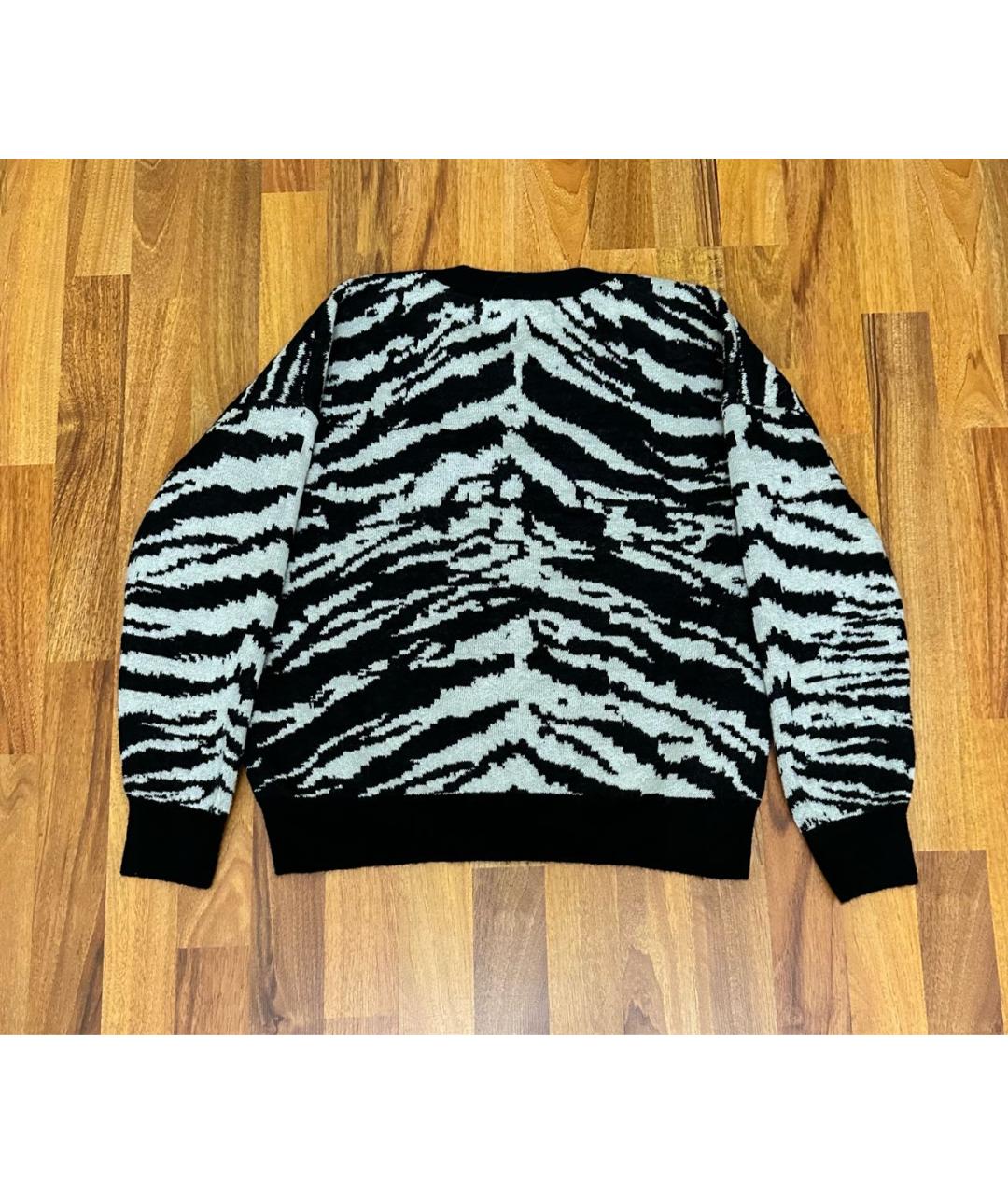 SAINT LAURENT Черный шерстяной джемпер / свитер, фото 2