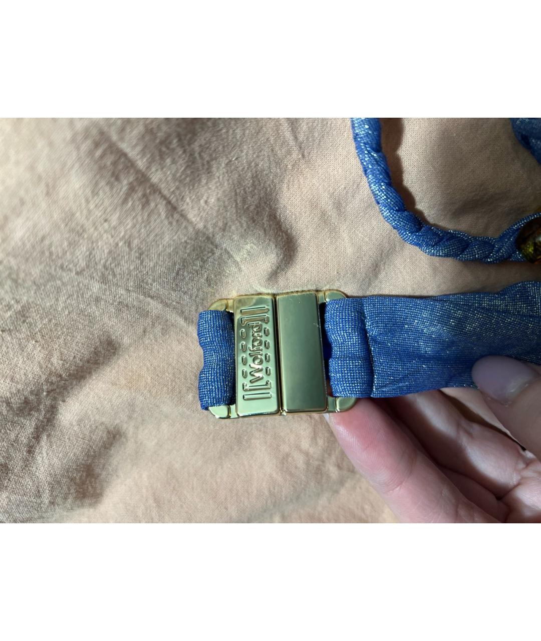 WOLFORD Серебрянный синтетический купальник, фото 4