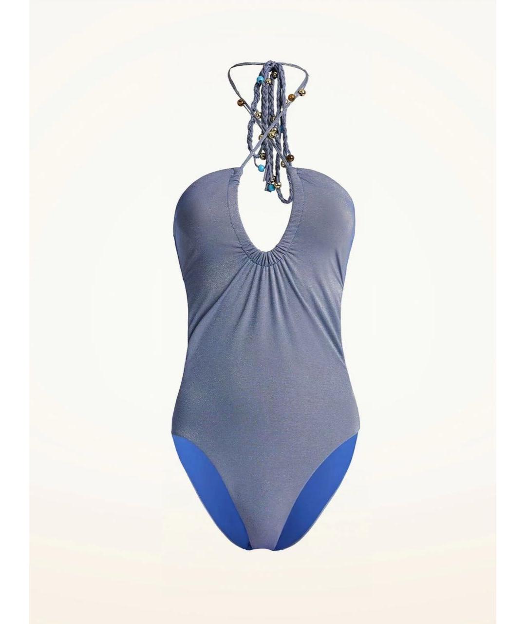 WOLFORD Серебрянный синтетический купальник, фото 7