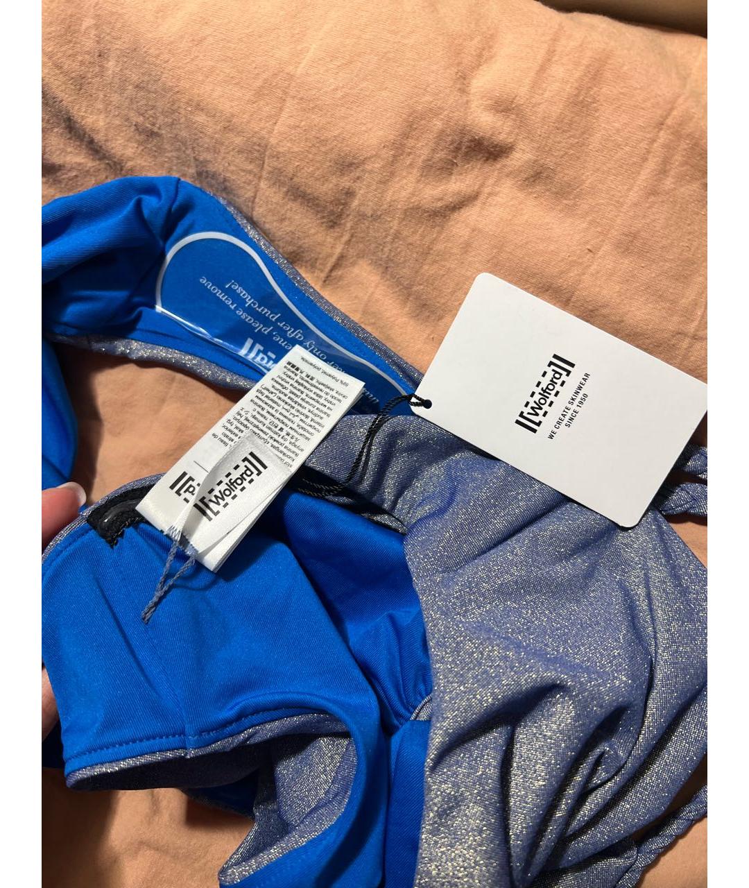 WOLFORD Серебрянный синтетический купальник, фото 6