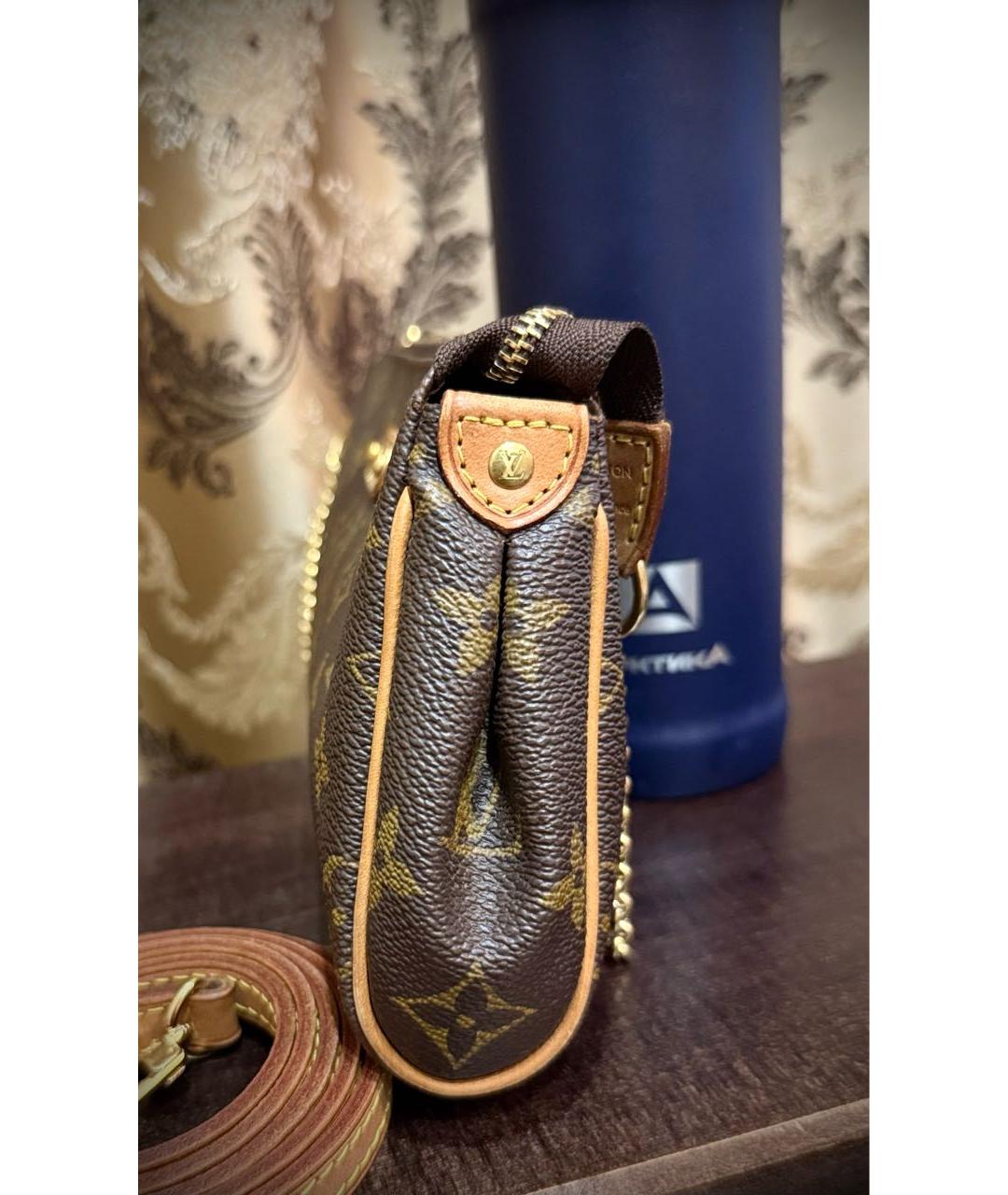 LOUIS VUITTON Коричневая сумка через плечо, фото 3