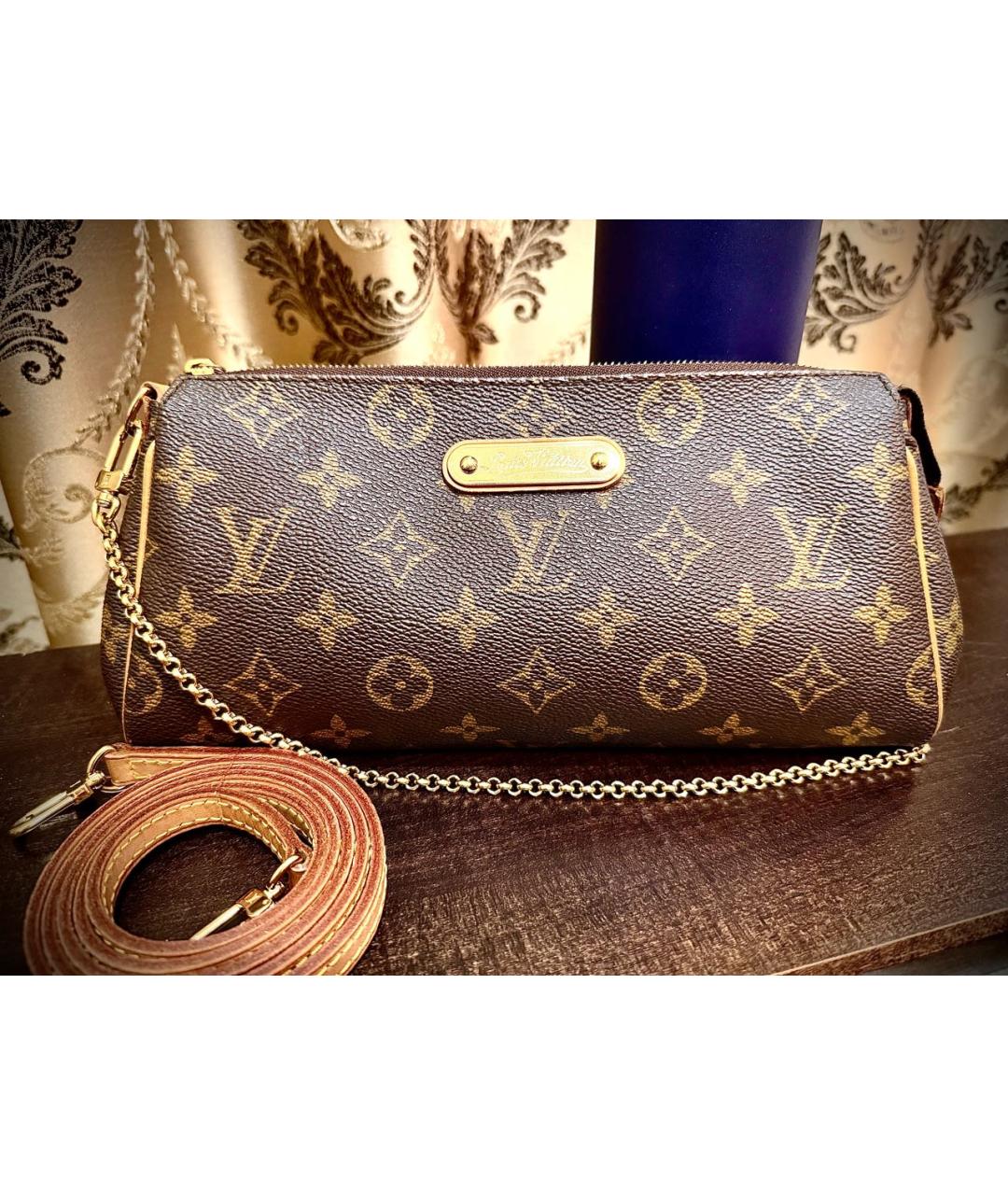 LOUIS VUITTON Коричневая сумка через плечо, фото 2