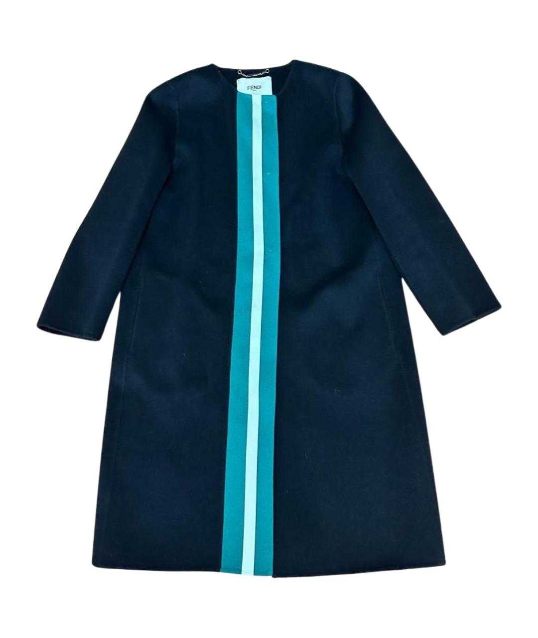 FENDI Мульти шерстяное пальто, фото 1