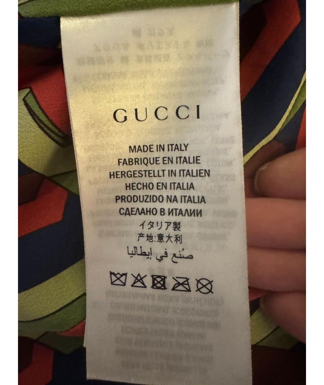 GUCCI Черная кожаная куртка, фото 5