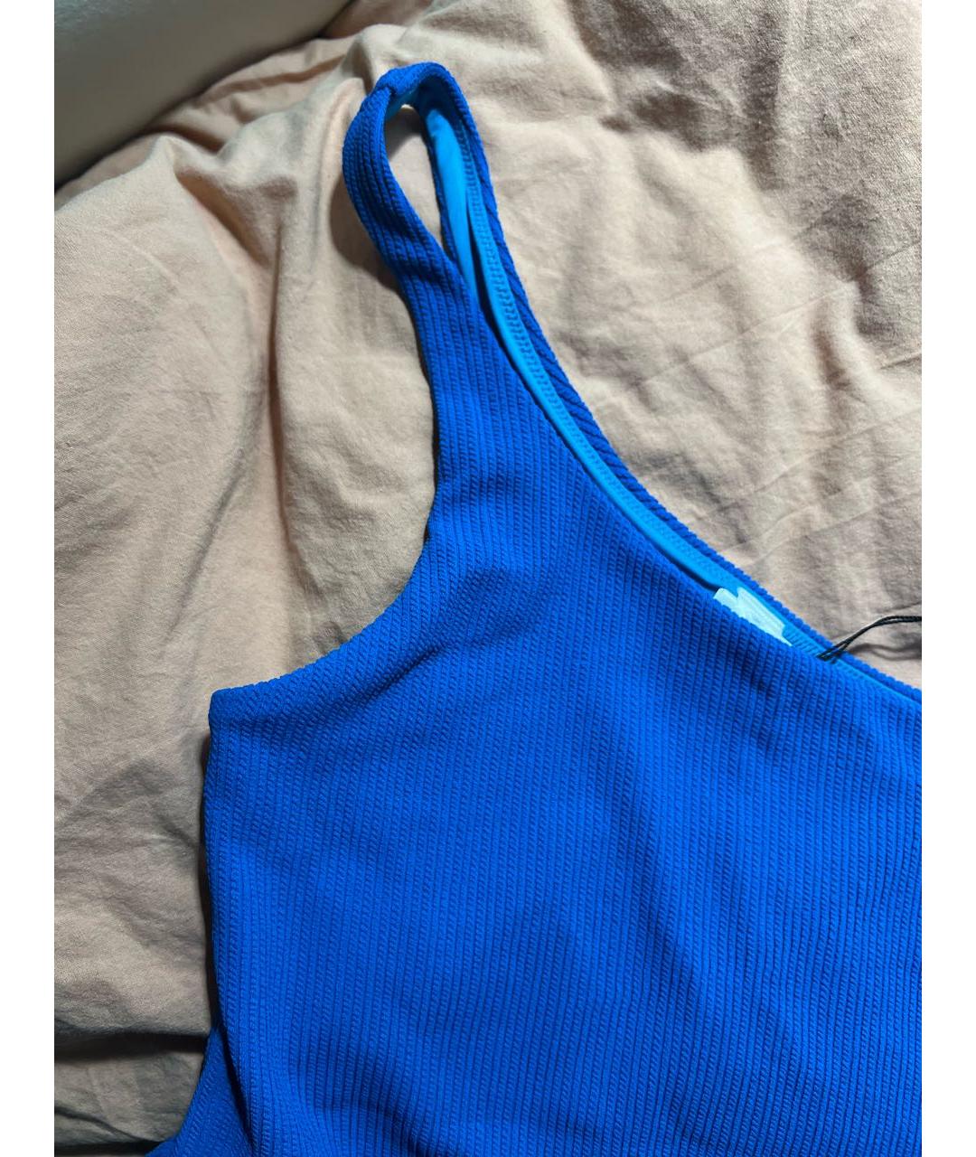 WOLFORD Синий синтетический купальник, фото 2