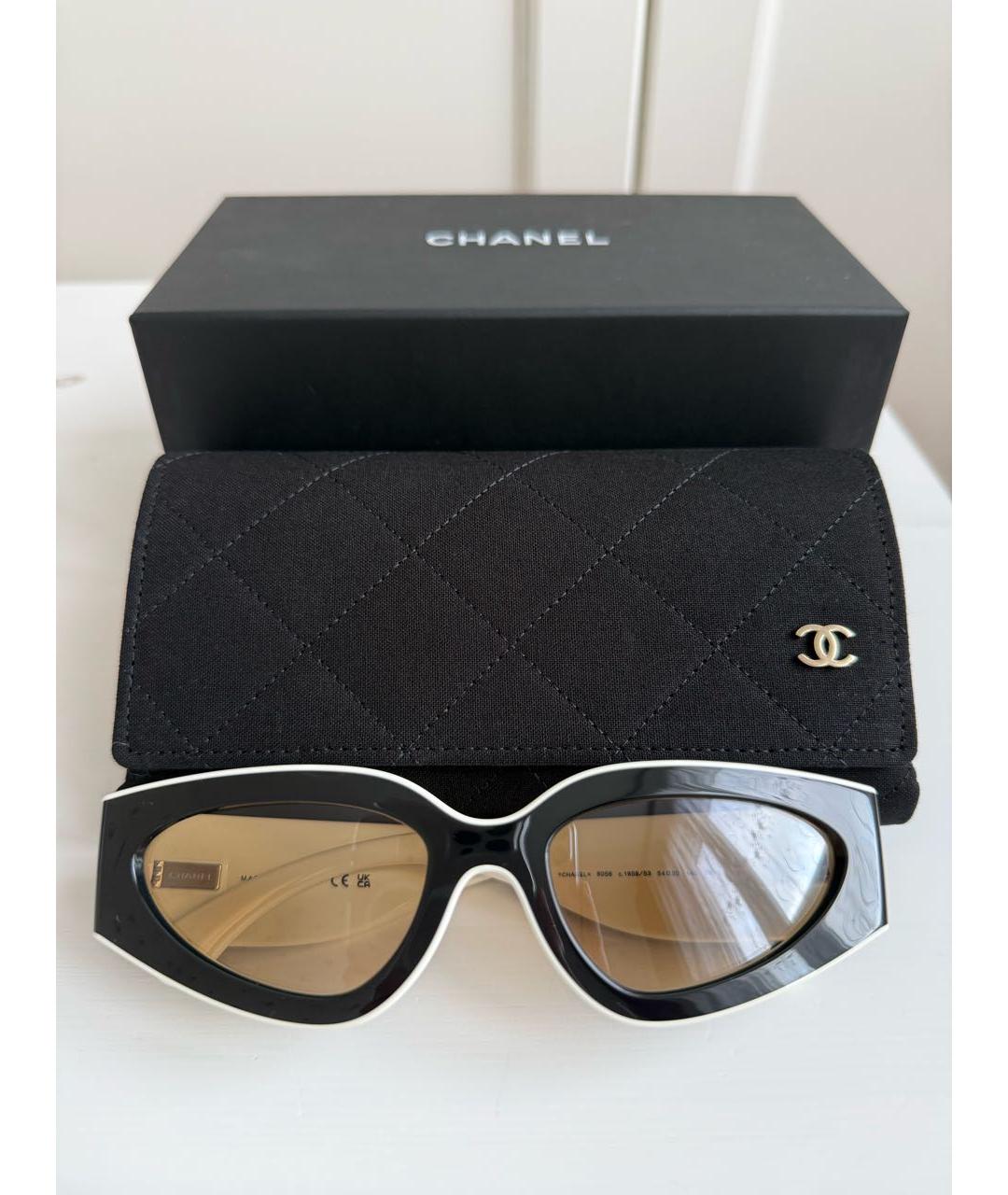 CHANEL Мульти пластиковые солнцезащитные очки, фото 2