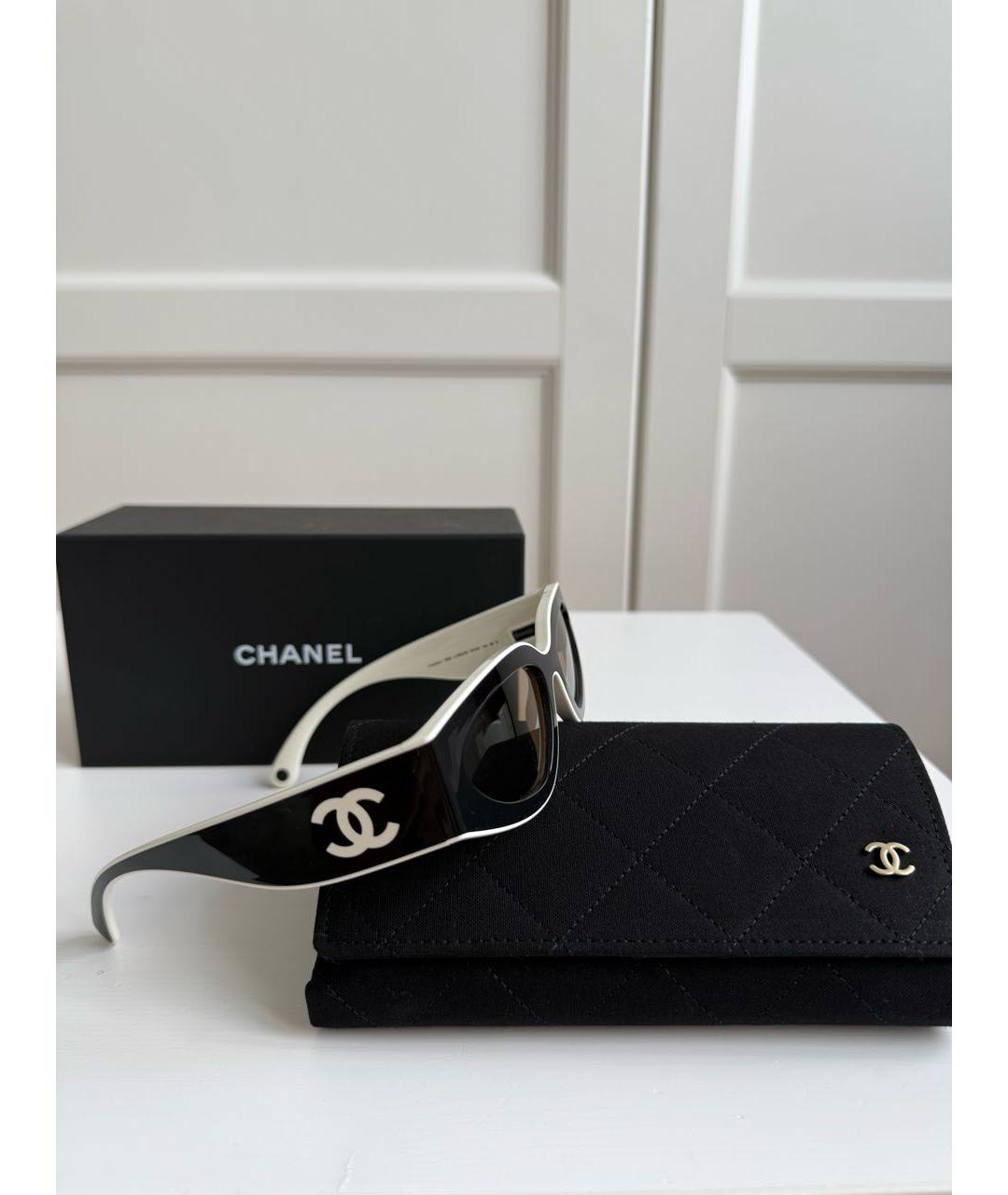 CHANEL Мульти пластиковые солнцезащитные очки, фото 3