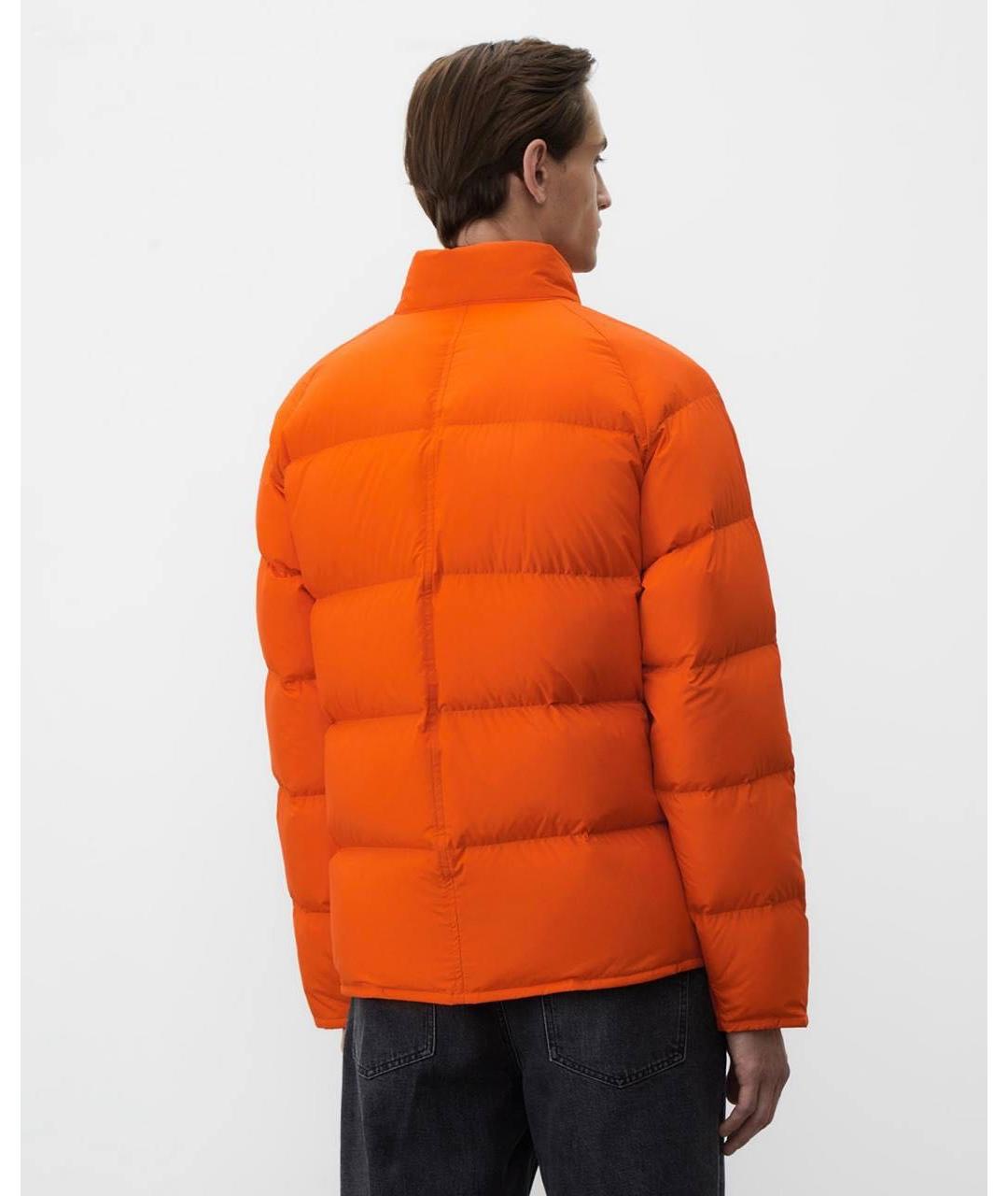 12 STOREEZ Оранжевый полиэстеровый пуховик, фото 3