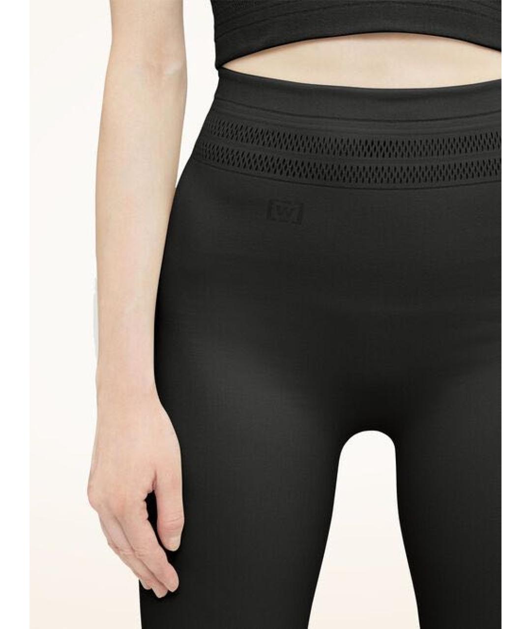 WOLFORD Черные полиамидовые леггинсы и велосипедки, фото 3