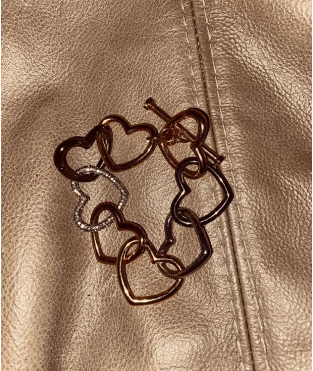 MARC JACOBS Золотой металлический комплект, фото 5