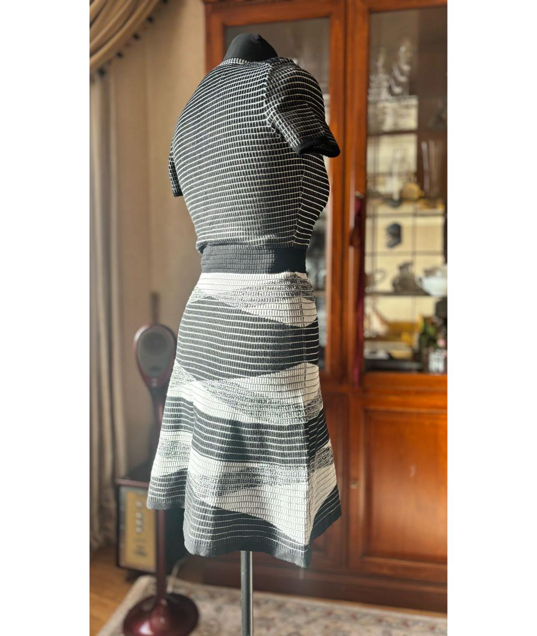 HUGO BOSS Серое вискозное повседневное платье, фото 3