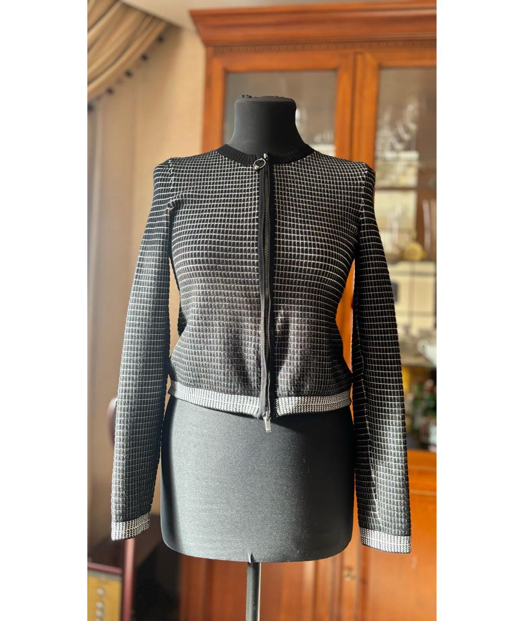 HUGO BOSS Серый вискозный жакет/пиджак, фото 9