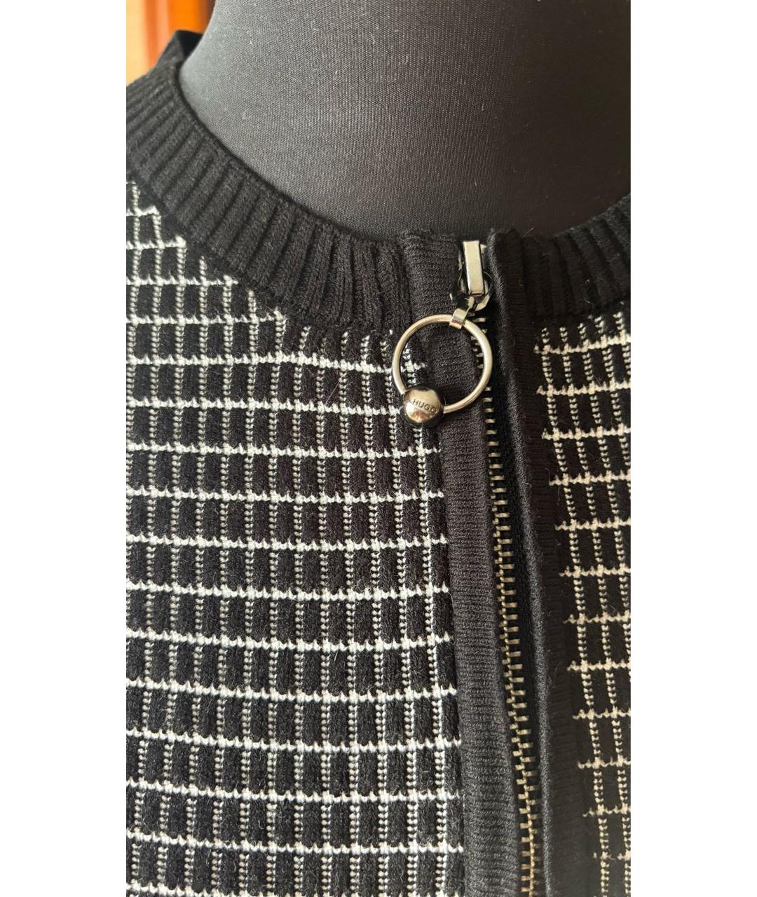 HUGO BOSS Серый вискозный жакет/пиджак, фото 4