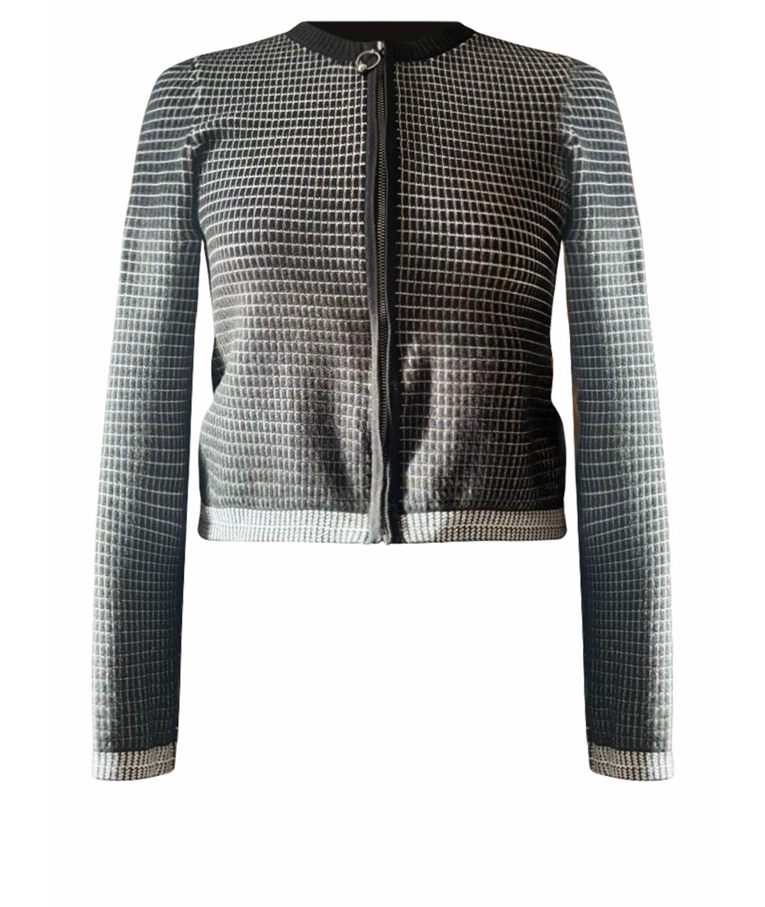 HUGO BOSS Серый вискозный жакет/пиджак, фото 1