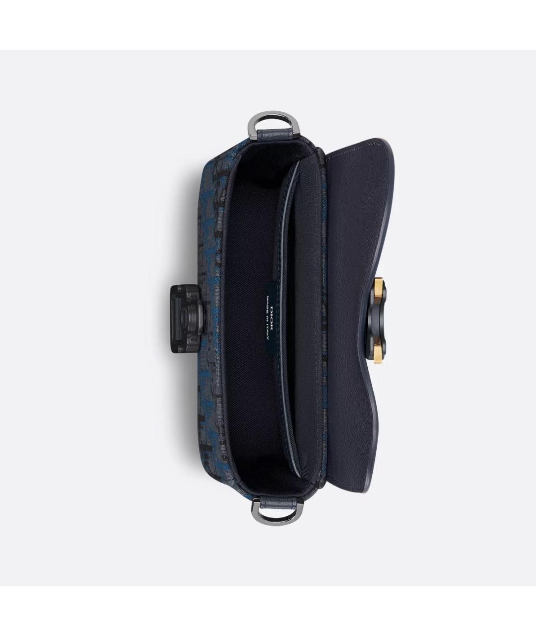 CHRISTIAN DIOR Темно-синяя сумка на плечо, фото 4