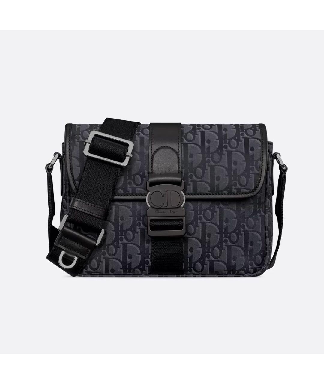 CHRISTIAN DIOR Черная сумка на плечо, фото 6