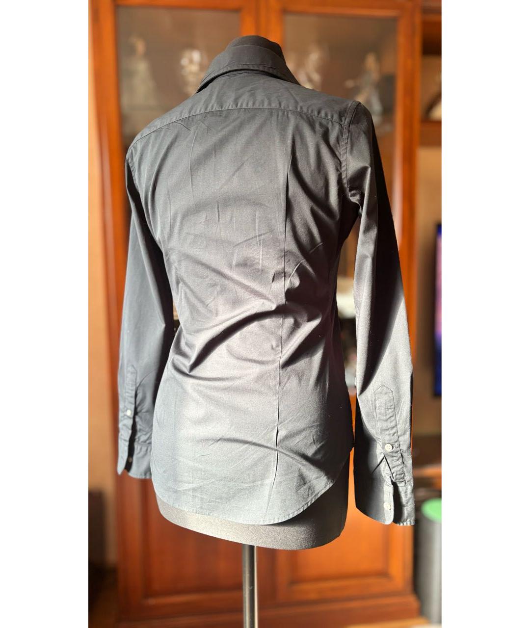 POLO RALPH LAUREN Черная хлопковая рубашка, фото 2