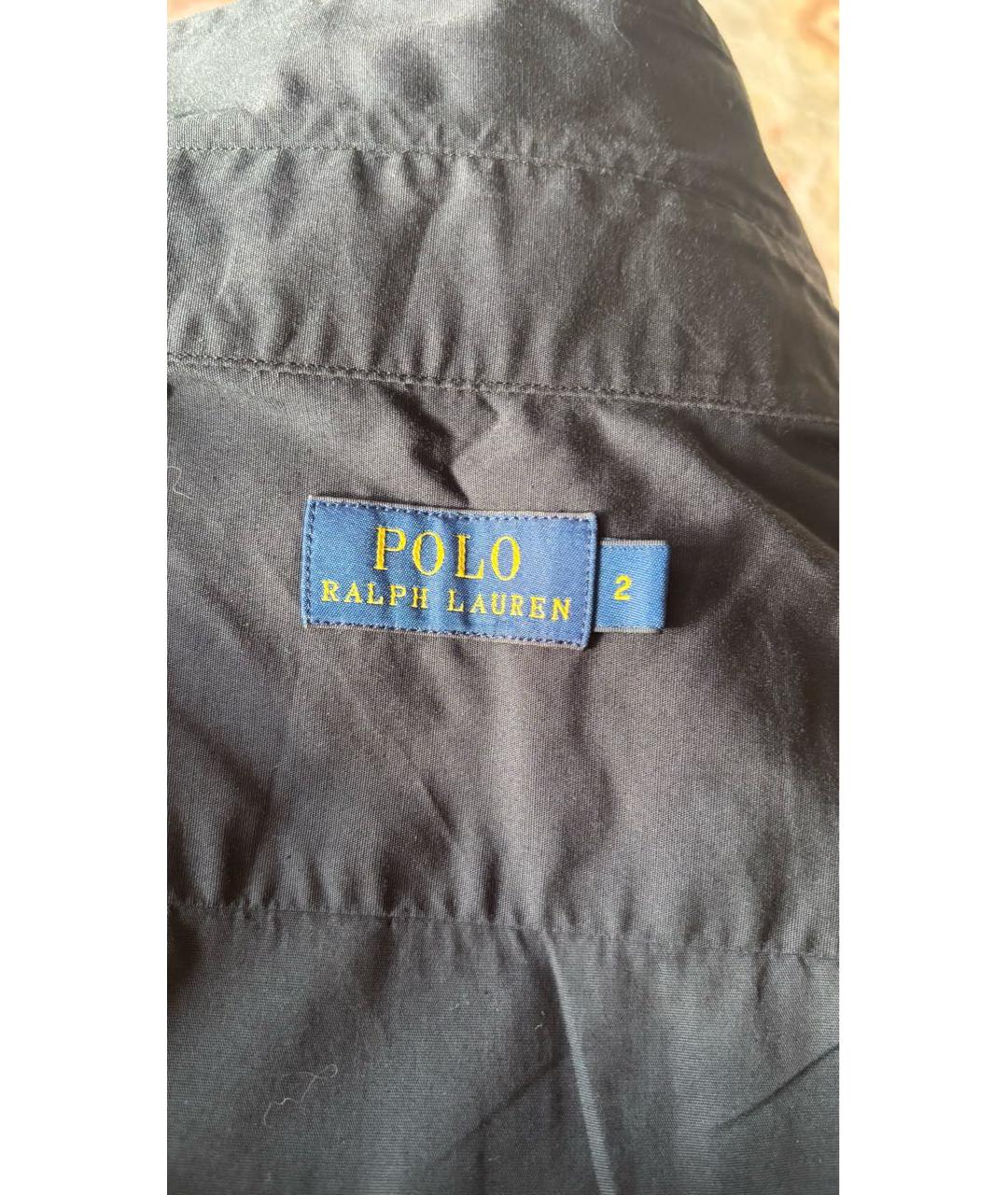 POLO RALPH LAUREN Черная хлопковая рубашка, фото 6