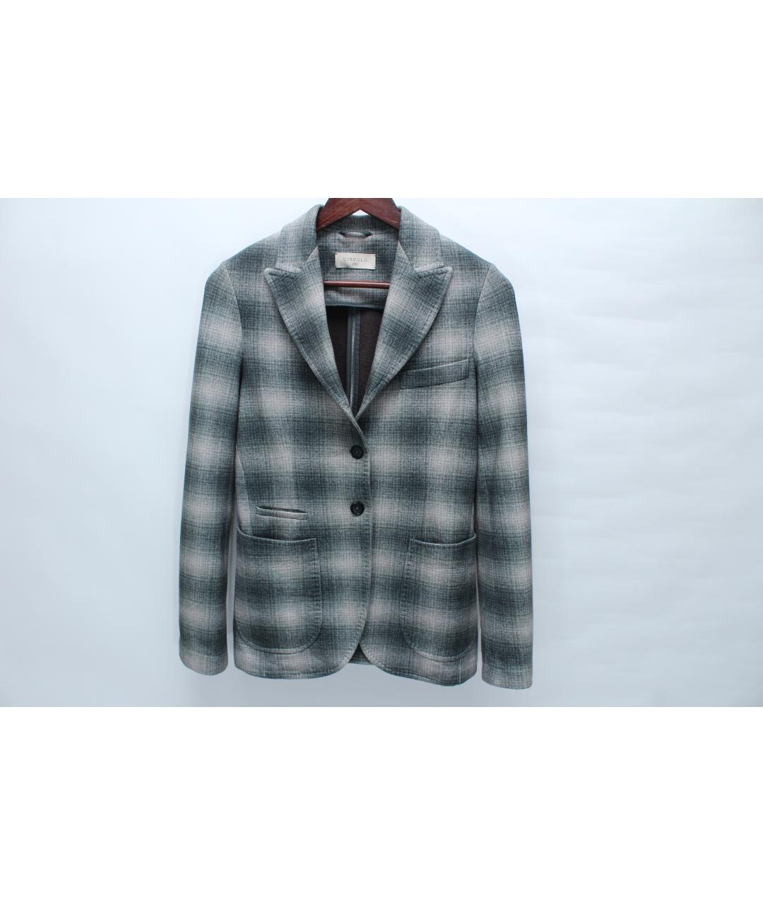 CIRCOLO 1901 Мульти шерстяной жакет/пиджак, фото 10