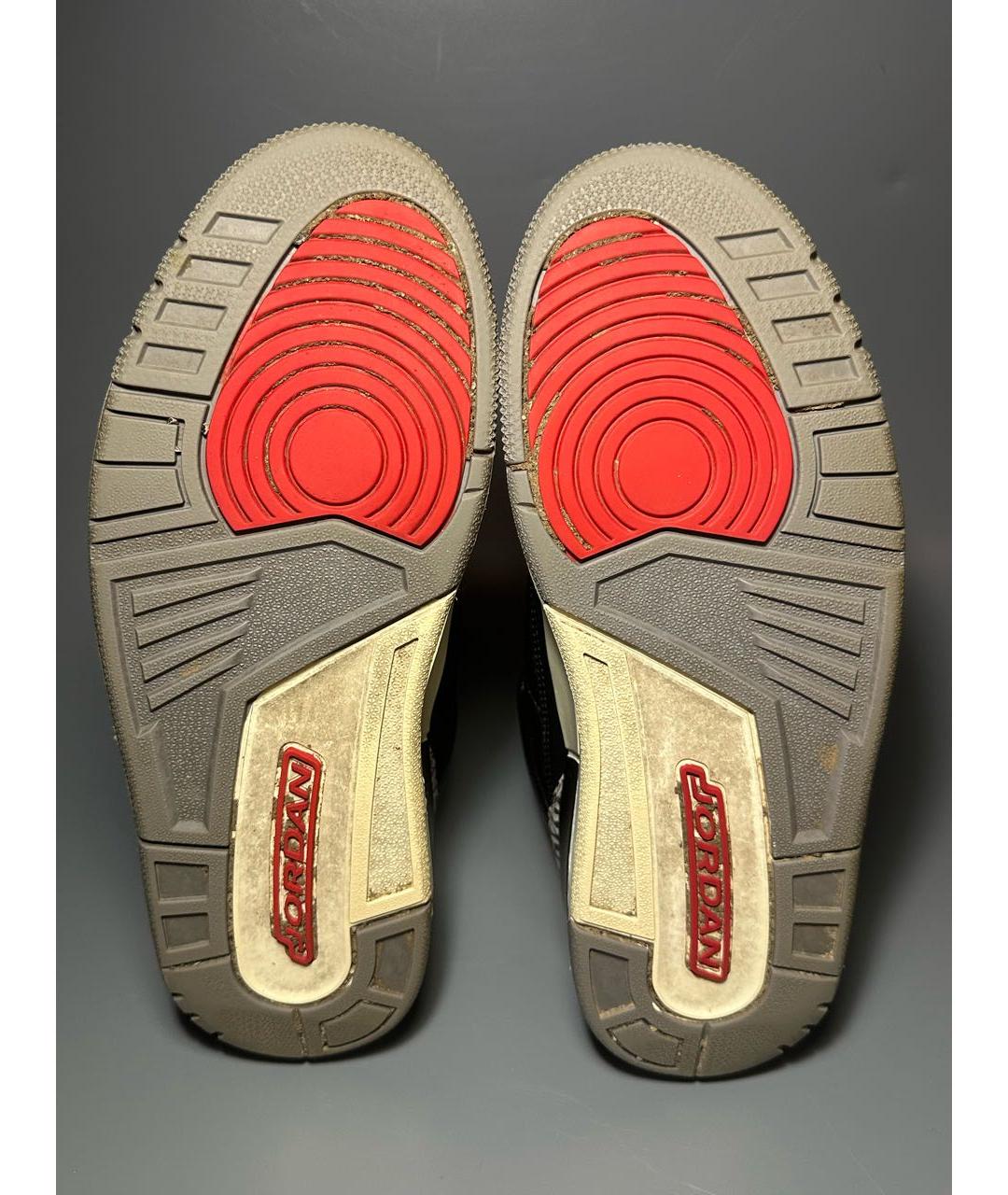 JORDAN Мульти кожаные высокие кроссовки / кеды, фото 7