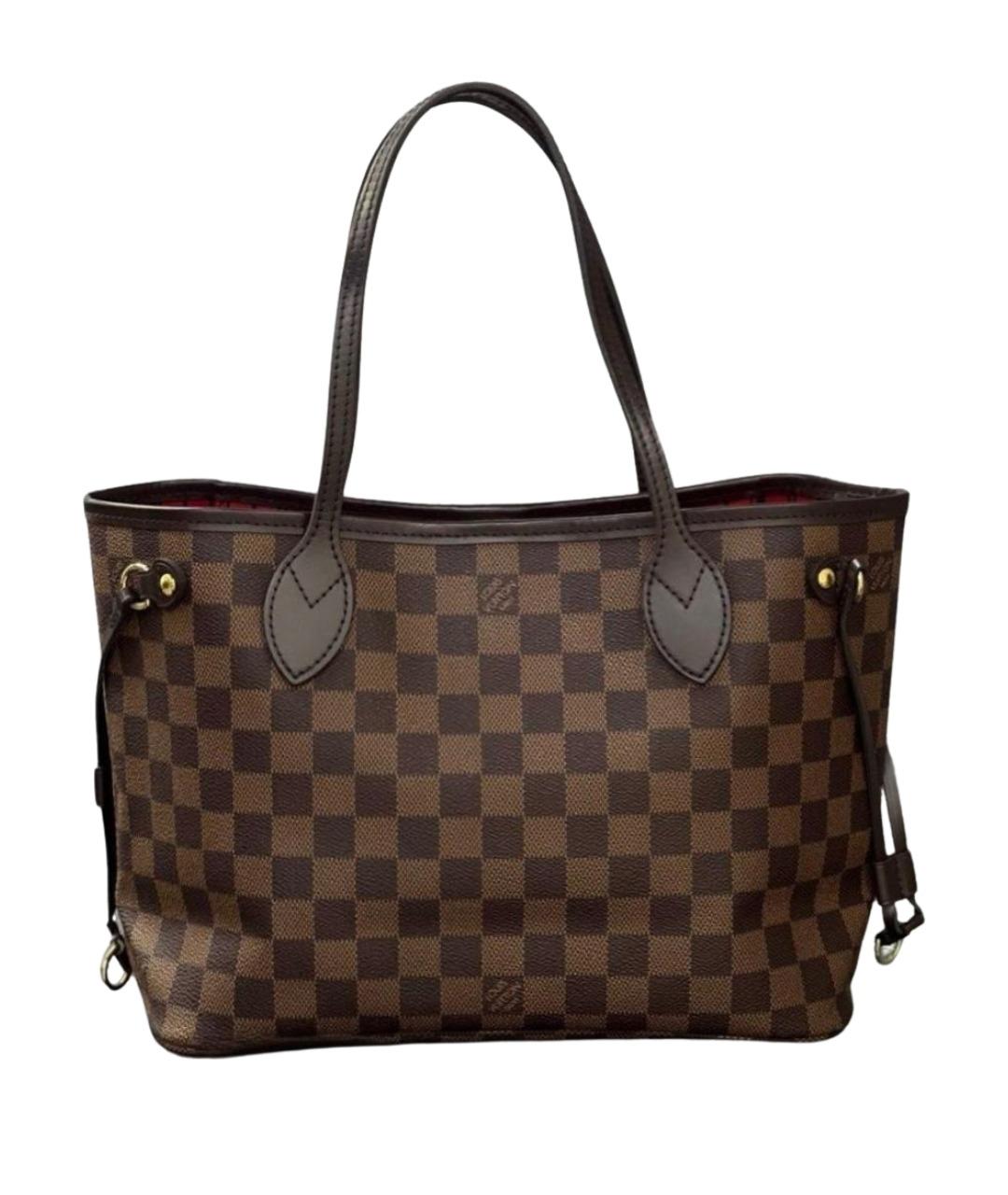 LOUIS VUITTON Коричневая сумка тоут, фото 1