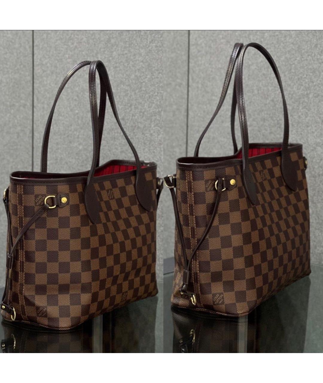 LOUIS VUITTON Коричневая сумка тоут, фото 2