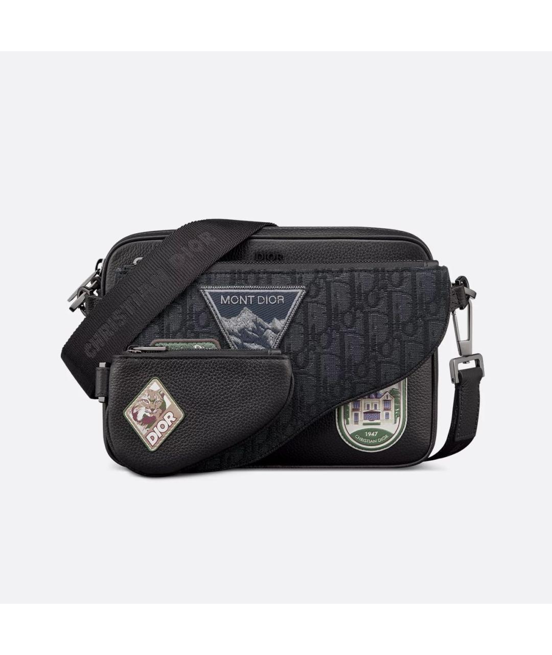 CHRISTIAN DIOR Черная сумка на плечо, фото 8