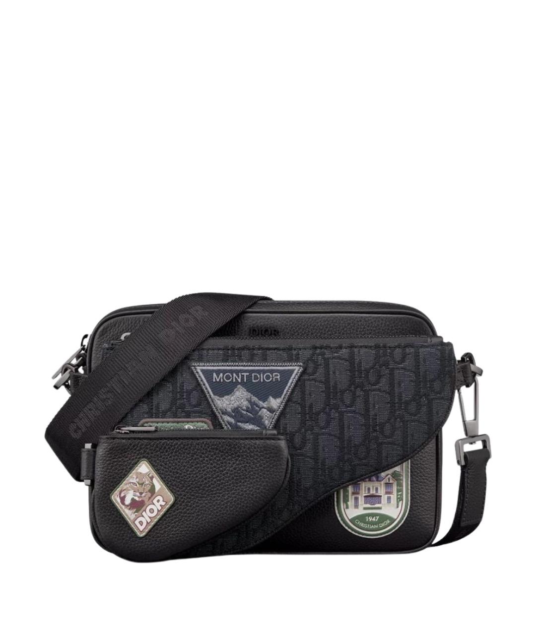 CHRISTIAN DIOR Черная сумка на плечо, фото 1