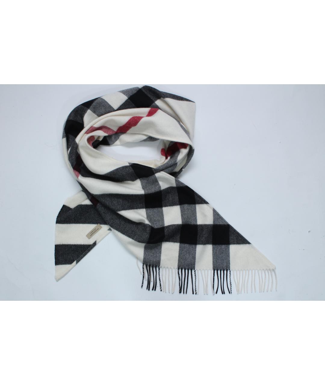 BURBERRY Мульти кашемировый шарф, фото 7