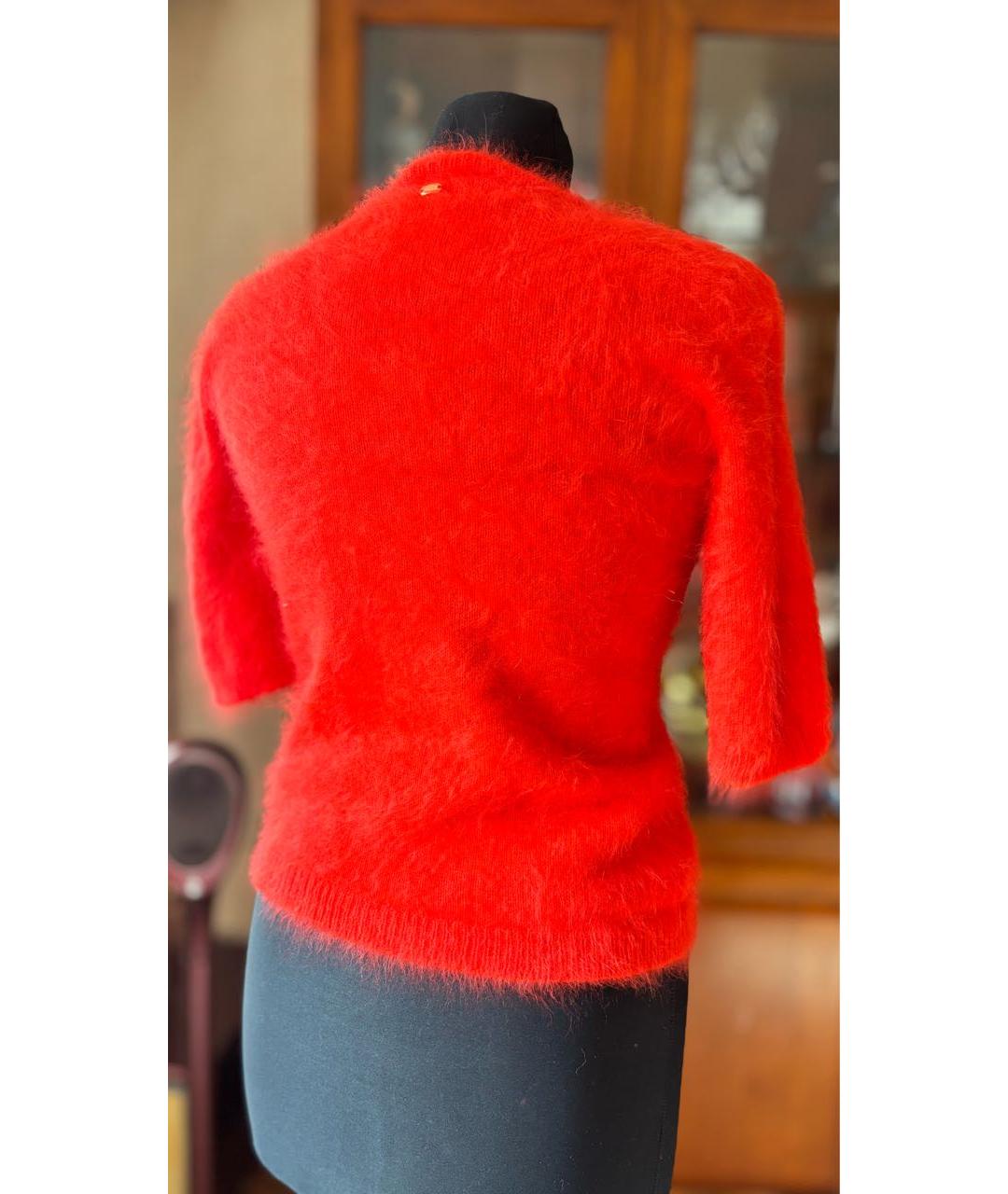 ESCADA Красный шерстяной кардиган, фото 2