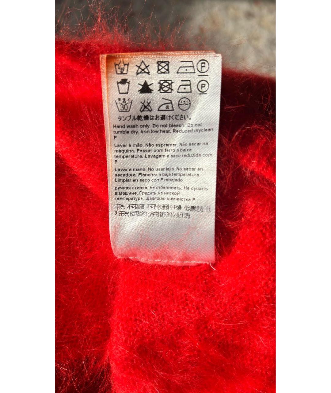 ESCADA Красный шерстяной кардиган, фото 7