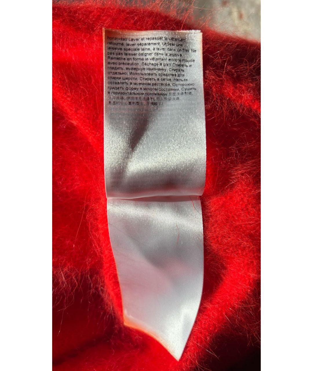 ESCADA Красный шерстяной кардиган, фото 6