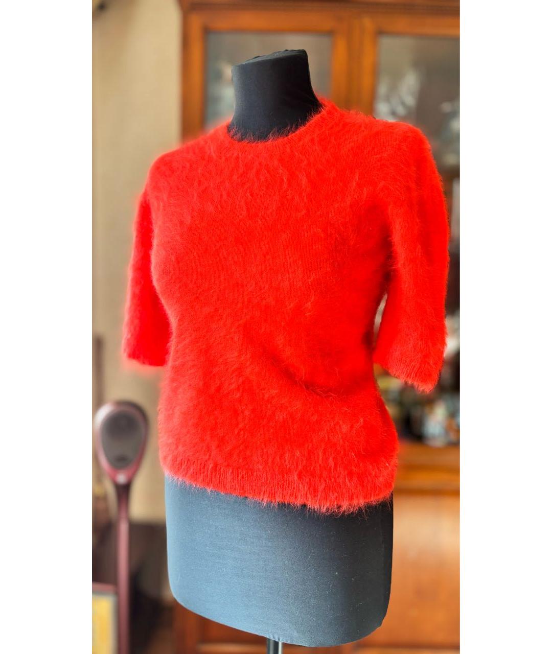 ESCADA Красный шерстяной кардиган, фото 9