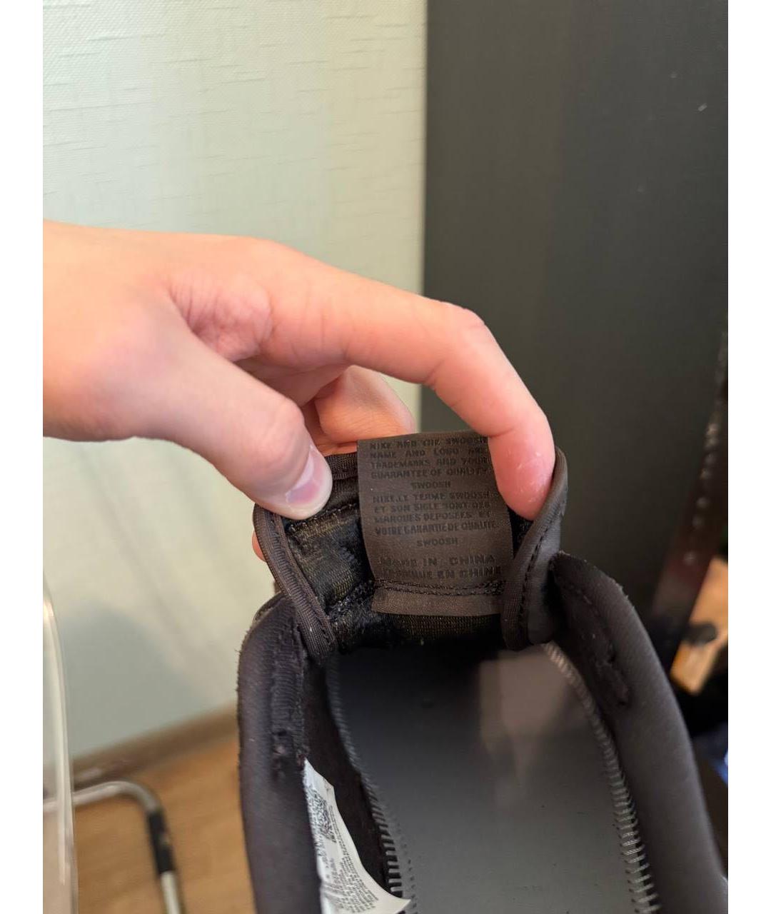 CACTUS JACK BY TRAVIS SCOTT Коричневые замшевые низкие кроссовки / кеды, фото 6