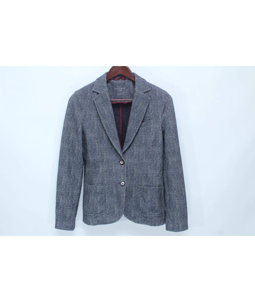 CIRCOLO 1901 Мульти шерстяной жакет/пиджак, фото 10