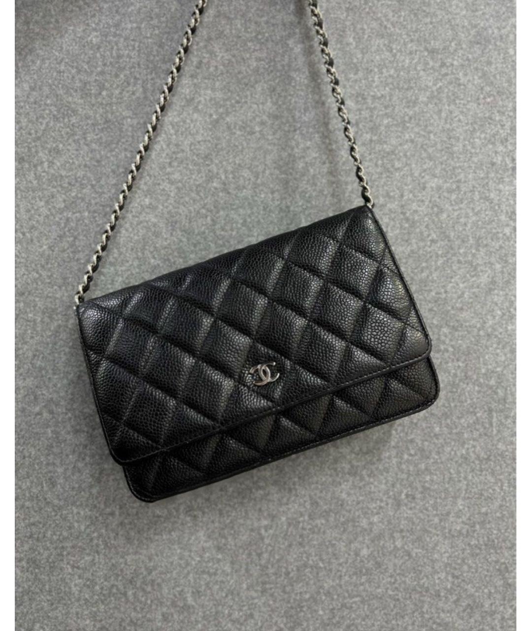 CHANEL Черная сумка через плечо, фото 2