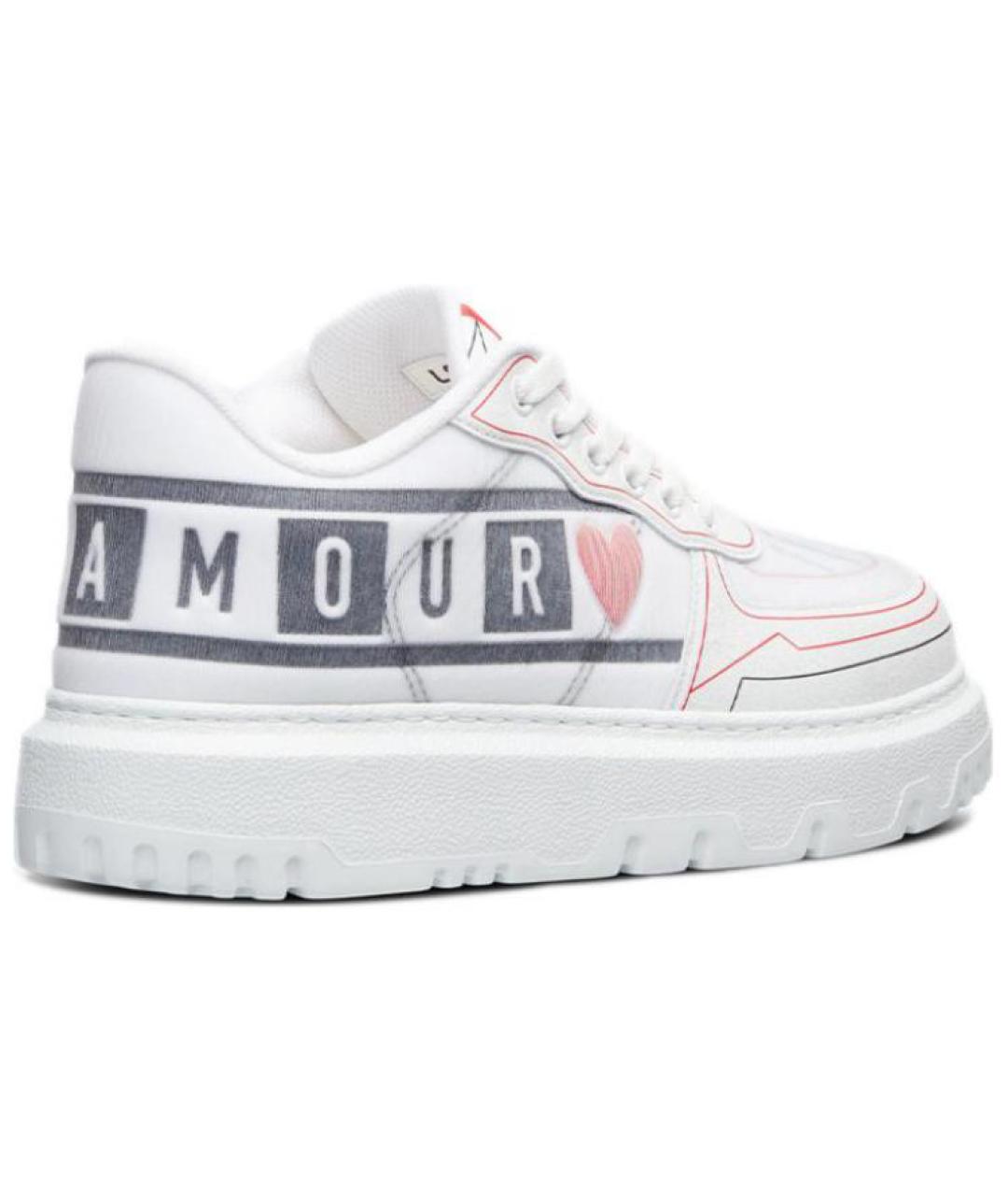 CHRISTIAN DIOR Белые кожаные кроссовки, фото 4