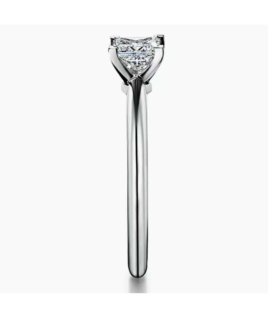 TIFFANY&CO Серебряное платиновое кольцо, фото 6