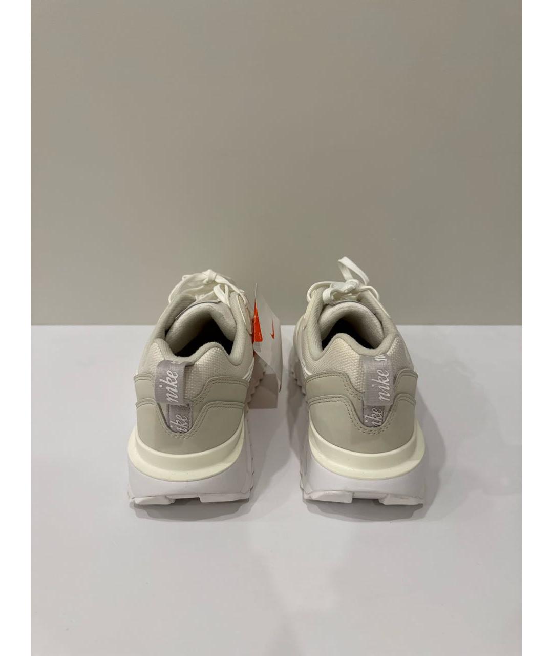 NIKE Белые текстильные кроссовки, фото 3