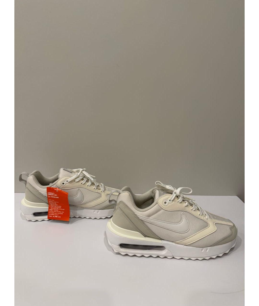 NIKE Белые текстильные кроссовки, фото 4