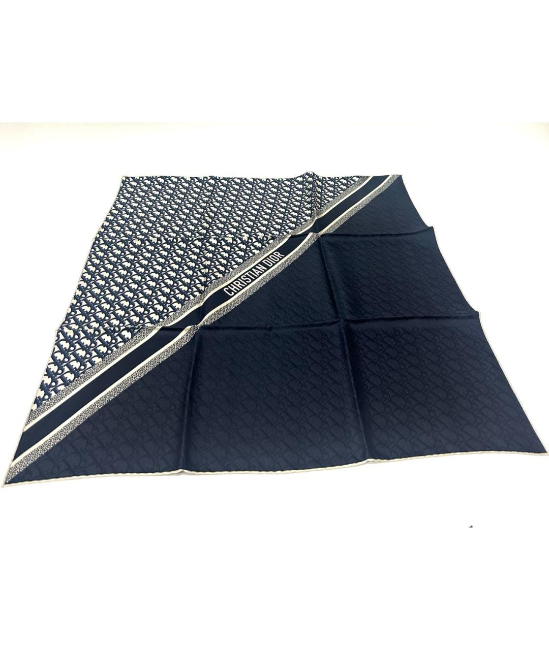 CHRISTIAN DIOR Мульти шелковый платок, фото 8