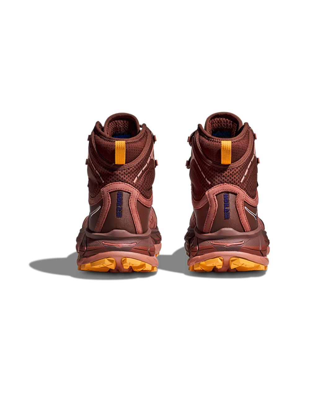 HOKA Красные нубуковые ботинки, фото 5