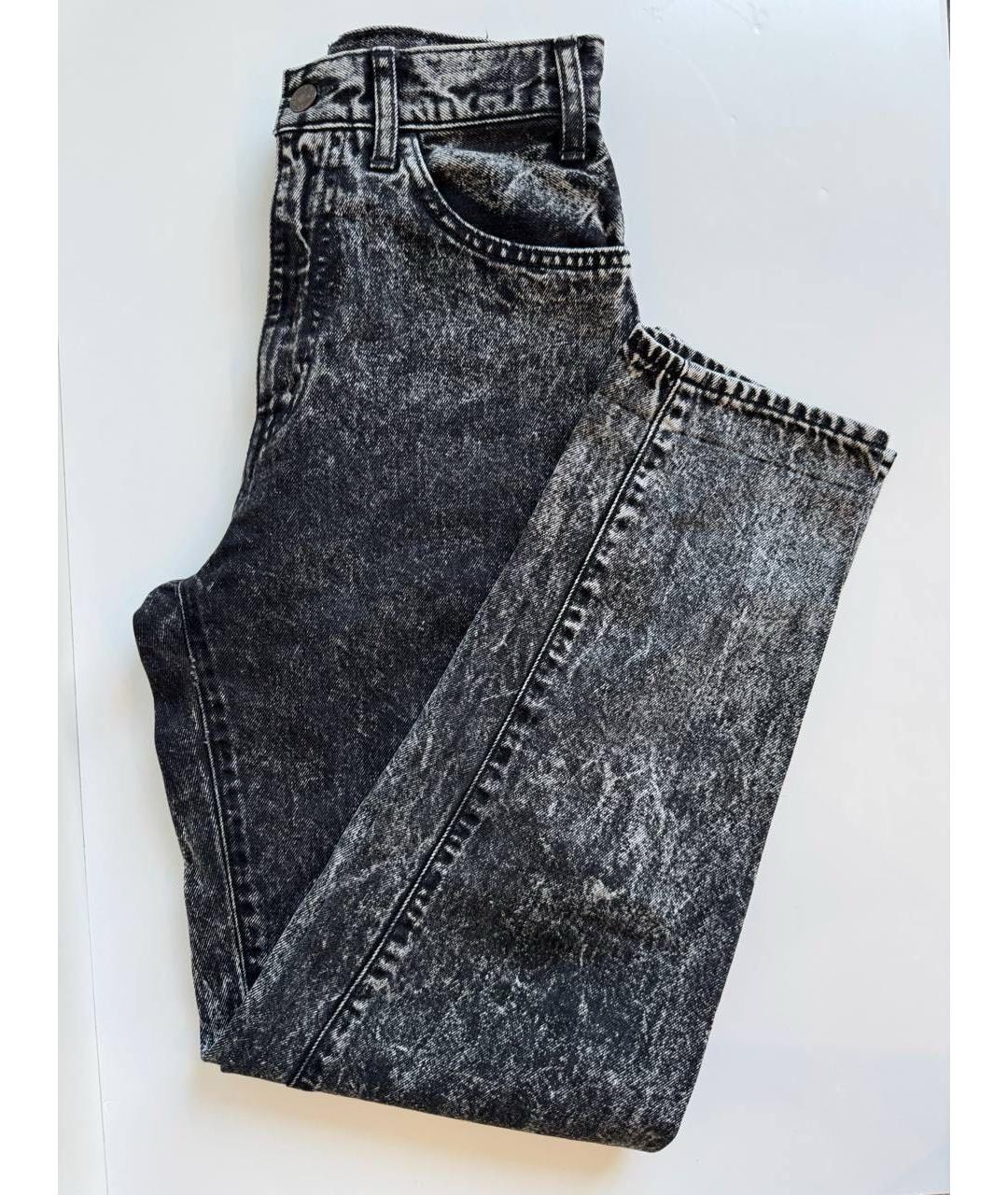 CELINE Серые хлопковые джинсы слим, фото 5