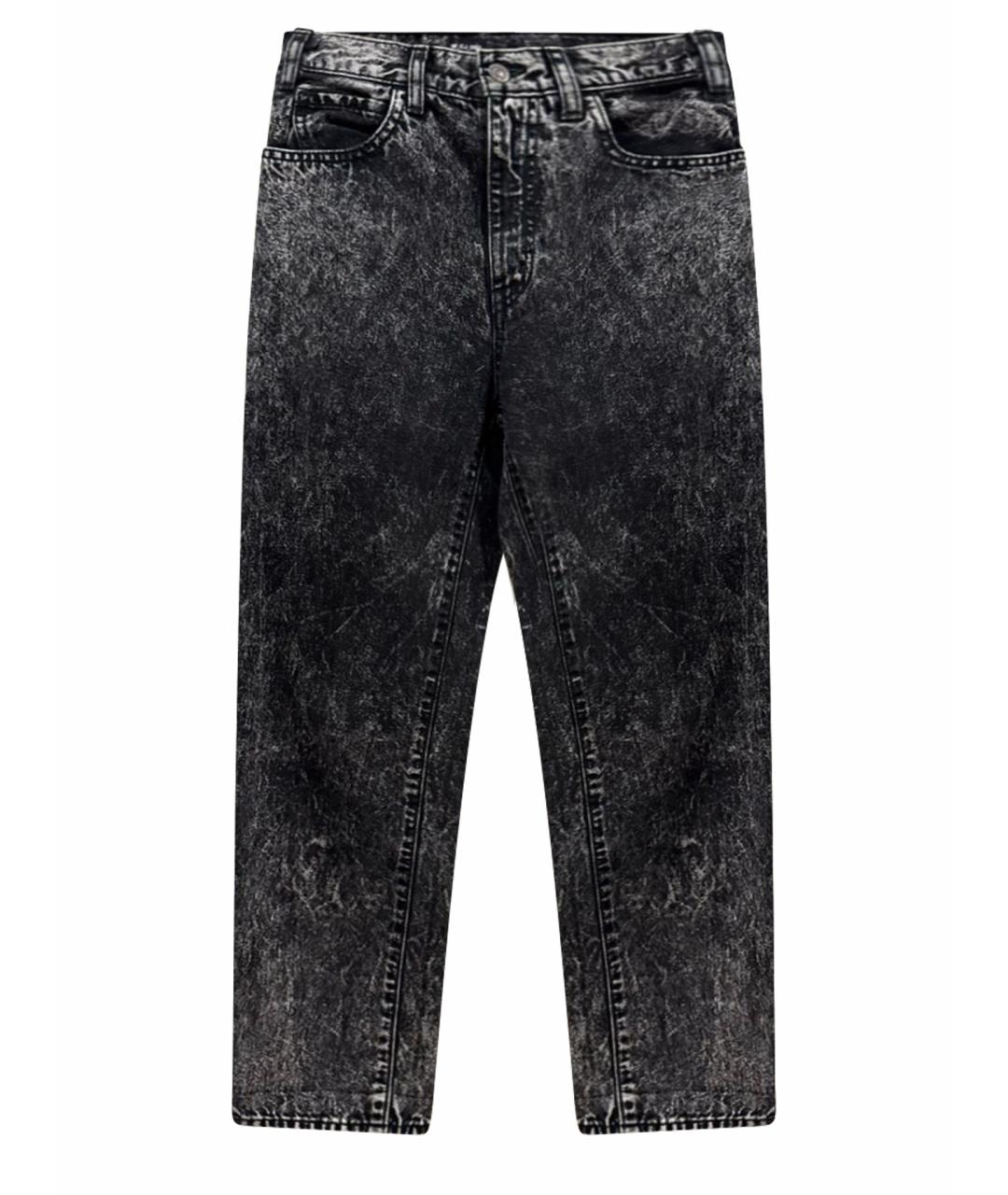 CELINE Серые хлопковые джинсы слим, фото 1