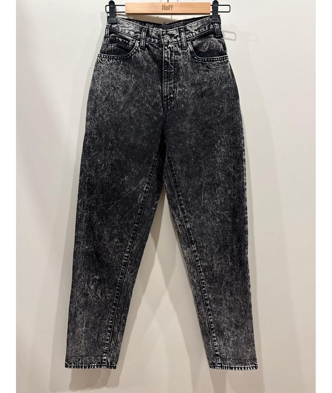 CELINE Серые хлопковые джинсы слим, фото 6