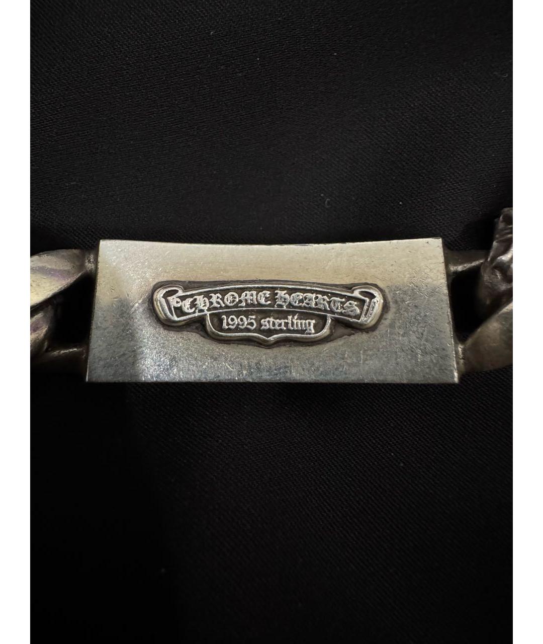 CHROME HEARTS Серебрянный серебряный браслет, фото 4