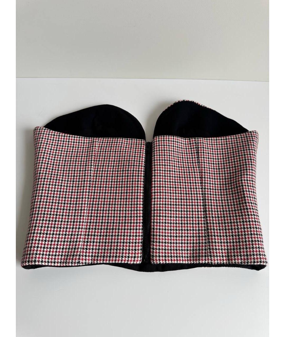 PHILOSOPHY DI LORENZO SERAFINI Розовый хлопковый корсет, фото 3