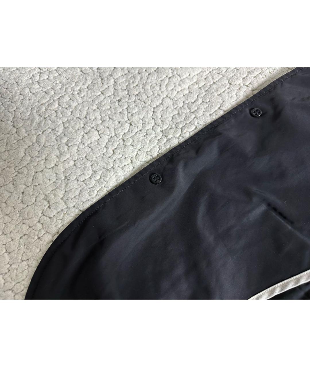 BALMAIN Черная полиэстеровая куртка, фото 6